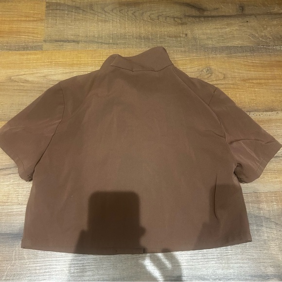 Aritzia Sunday Best Tuesday Blouse - Brown - Picture 4 of 4